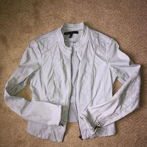 White House Black Market Gray Jacket